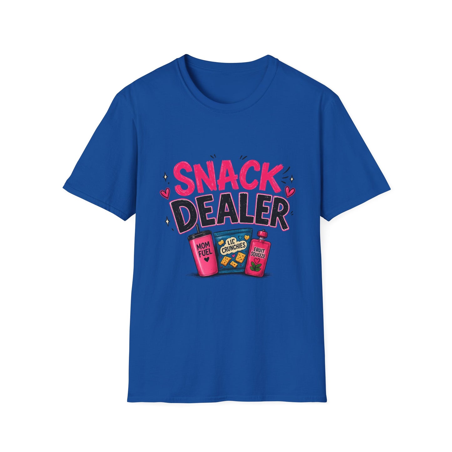 Snack Dealer T‑Shirt — Funny Candy & Chips Lover Tee