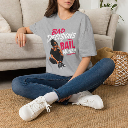 Bad Decisions & Bail Money T-Shirt — Funny Bachelorette Party Tee