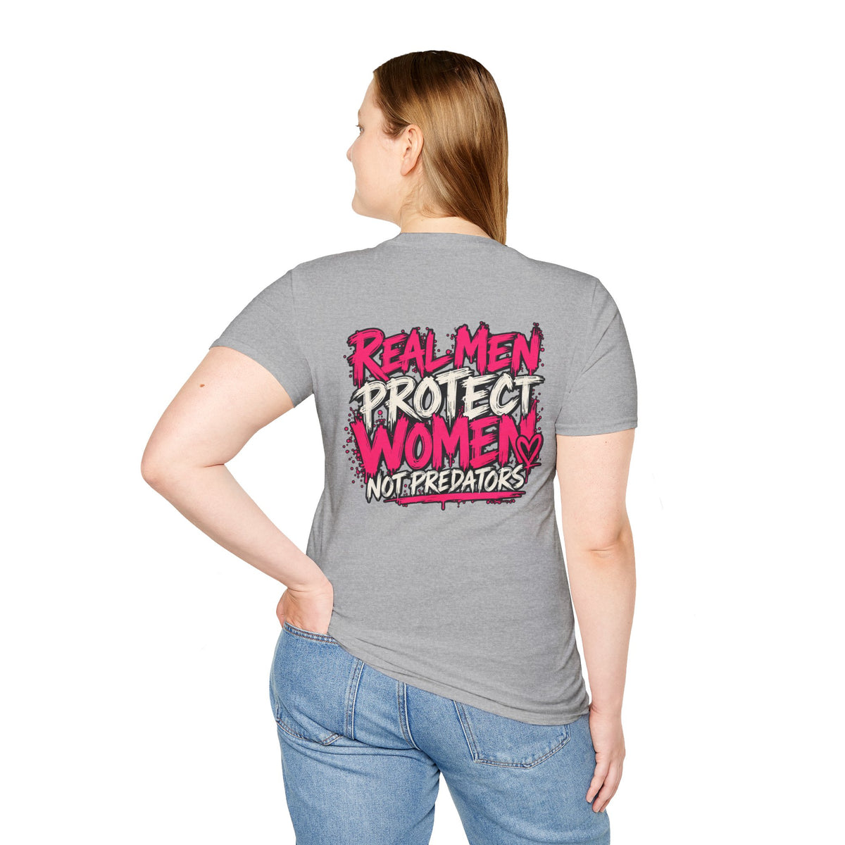 Real Men Protect Women Not Predators T-Shirt