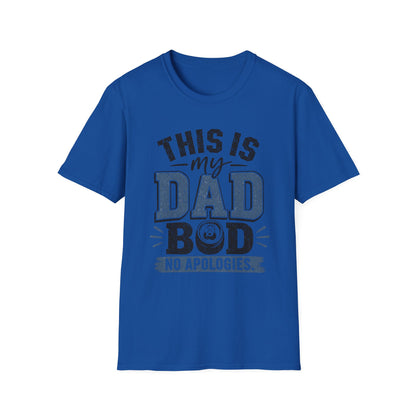 Dad Bod T-Shirt — "This Is My Dad Bod No Apologies" Vintage Father’s Day Tee