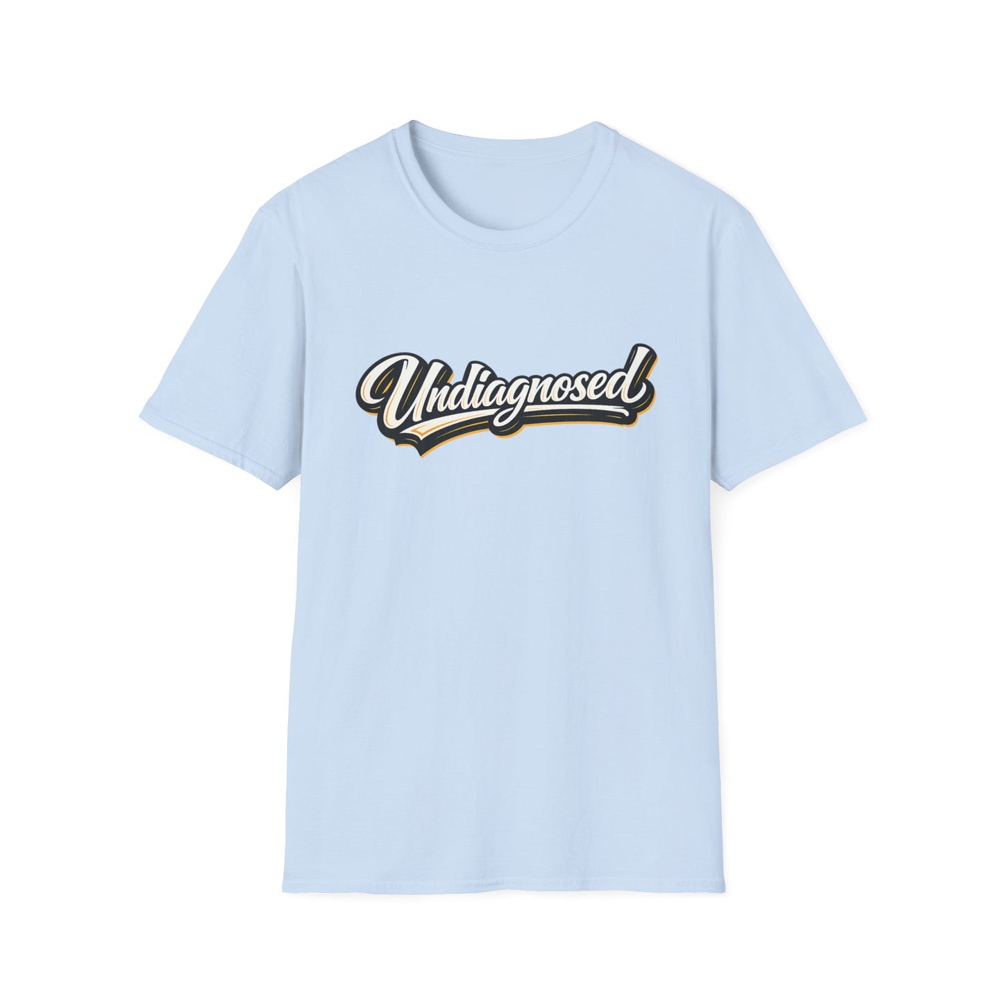 Undiagnosed Script T-Shirt — Awareness Graphic Tee