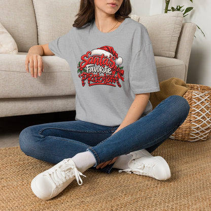 Santa’s Favorite Problem T-Shirt — Funny Holiday Christmas Tee