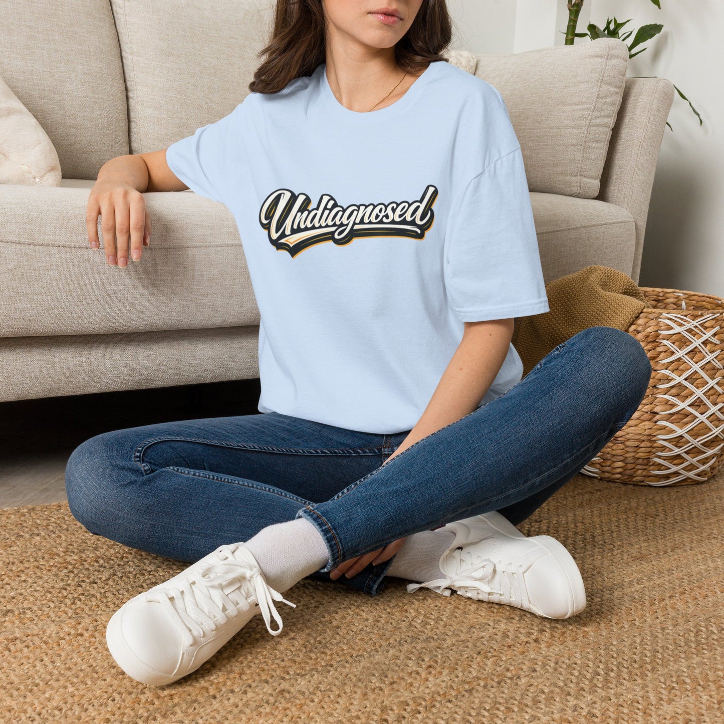 Undiagnosed Script T-Shirt — Awareness Graphic Tee