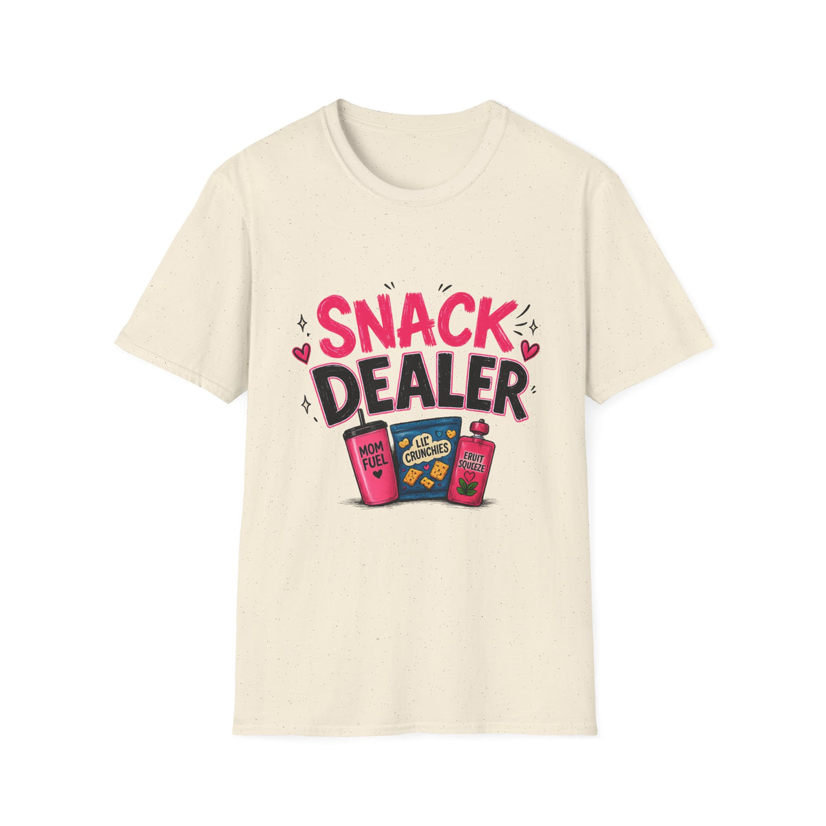Snack Dealer T‑Shirt — Funny Candy & Chips Lover Tee