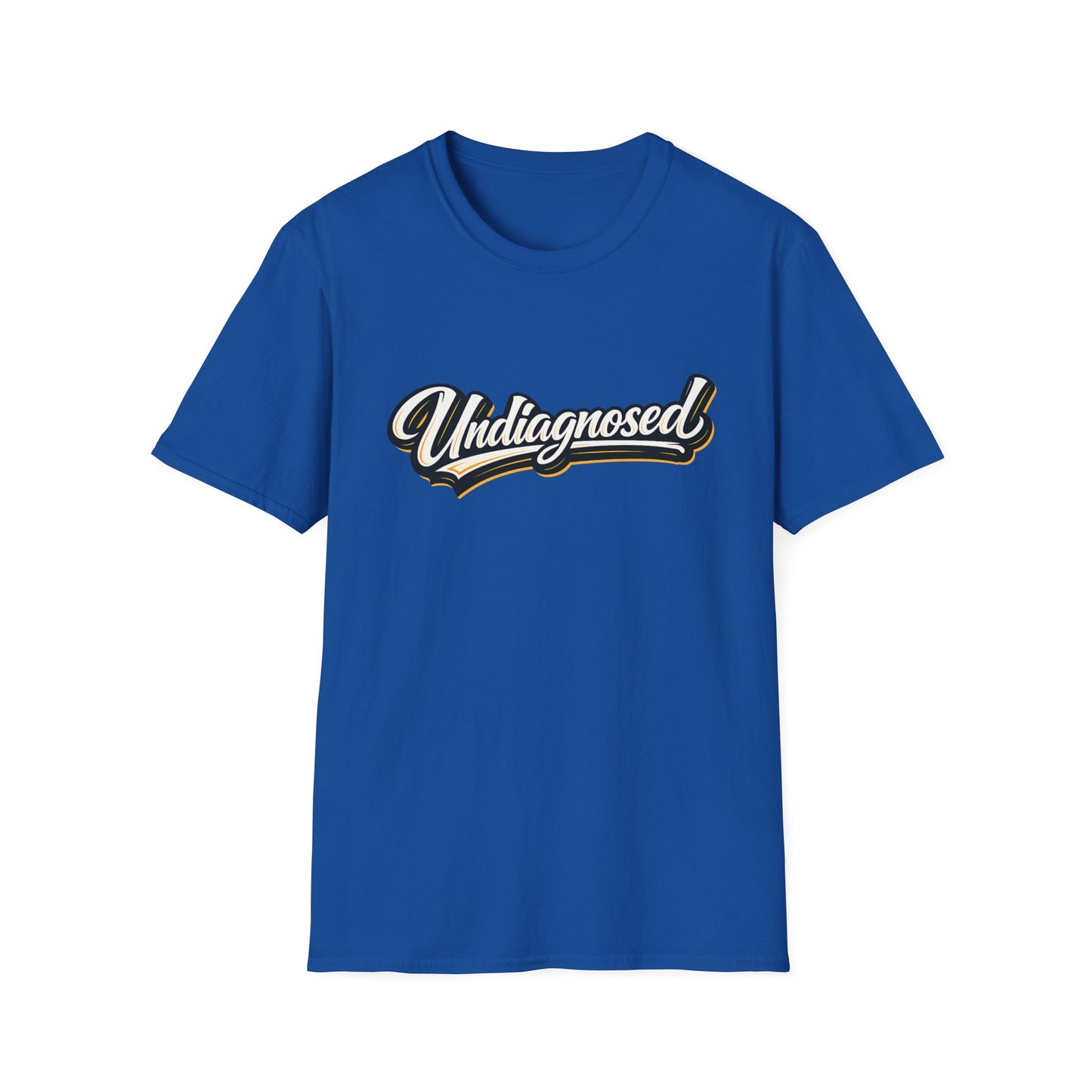 Undiagnosed Script T-Shirt — Awareness Graphic Tee