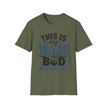 Dad Bod T-Shirt — "This Is My Dad Bod No Apologies" Vintage Father’s Day Tee