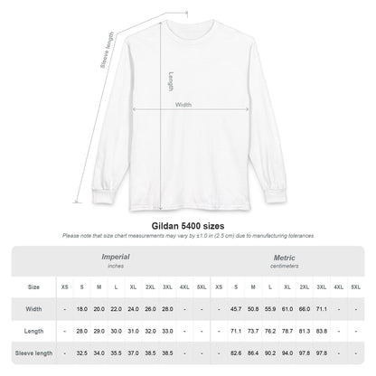 Merry Cheeky Christmas Long Sleeve Tee — Santa Duck Holiday Shirt