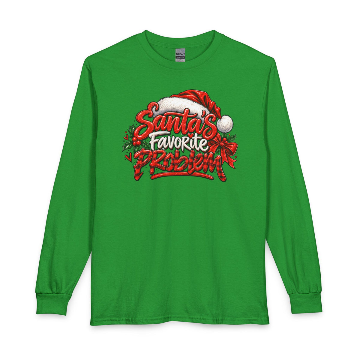 Santa's Favorite Problem Long Sleeve Tee