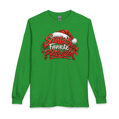 Santa's Favorite Problem Long Sleeve Tee