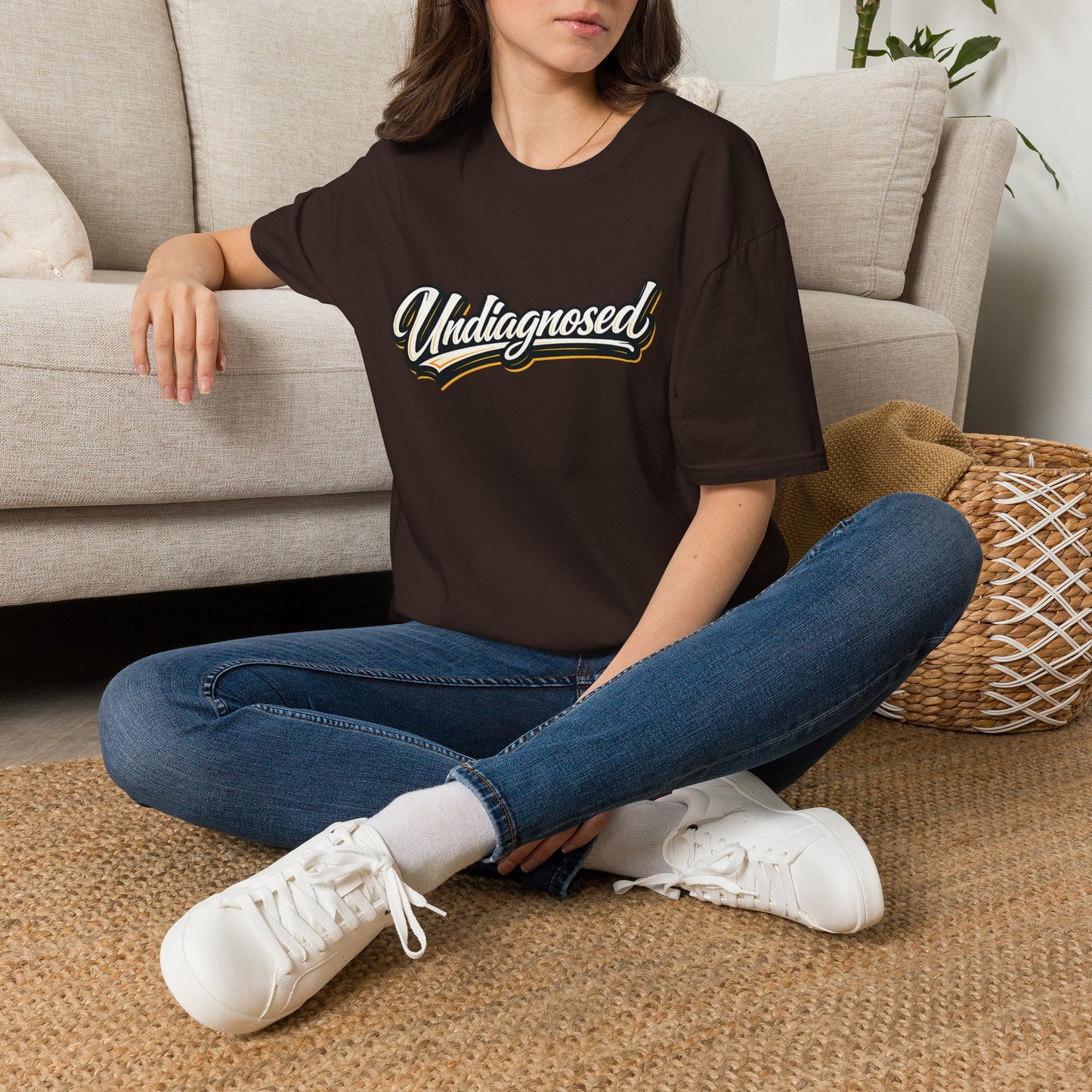 Undiagnosed Script T-Shirt — Awareness Graphic Tee