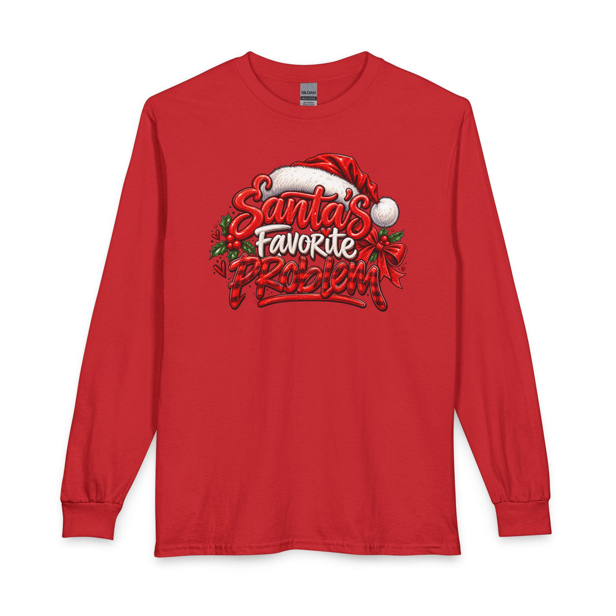 Santa's Favorite Problem Long Sleeve Tee