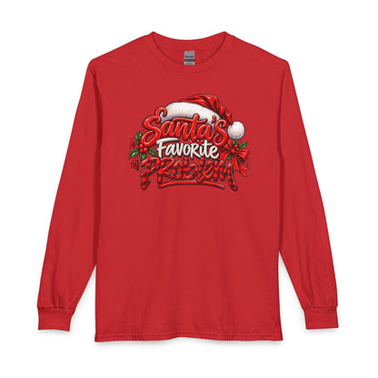 Santa's Favorite Problem Long Sleeve Tee