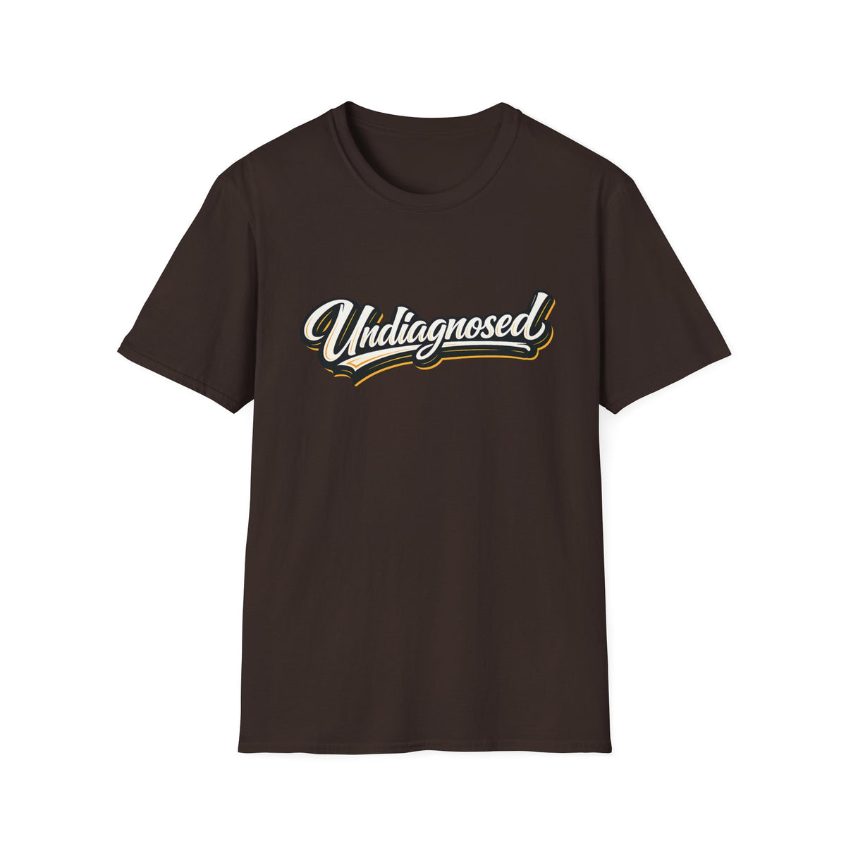 Undiagnosed Script T-Shirt — Awareness Graphic Tee