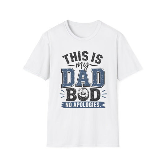 Dad Bod T-Shirt — "This Is My Dad Bod No Apologies" Vintage Father’s Day Tee