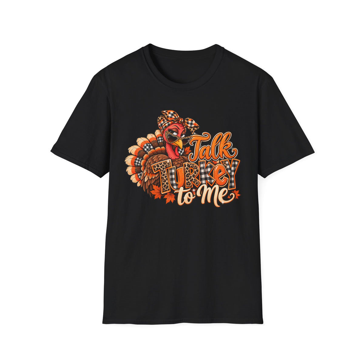 Talk Turkey to Me T-Shirt — Funny Thanksgiving Turkey Graphic Tee