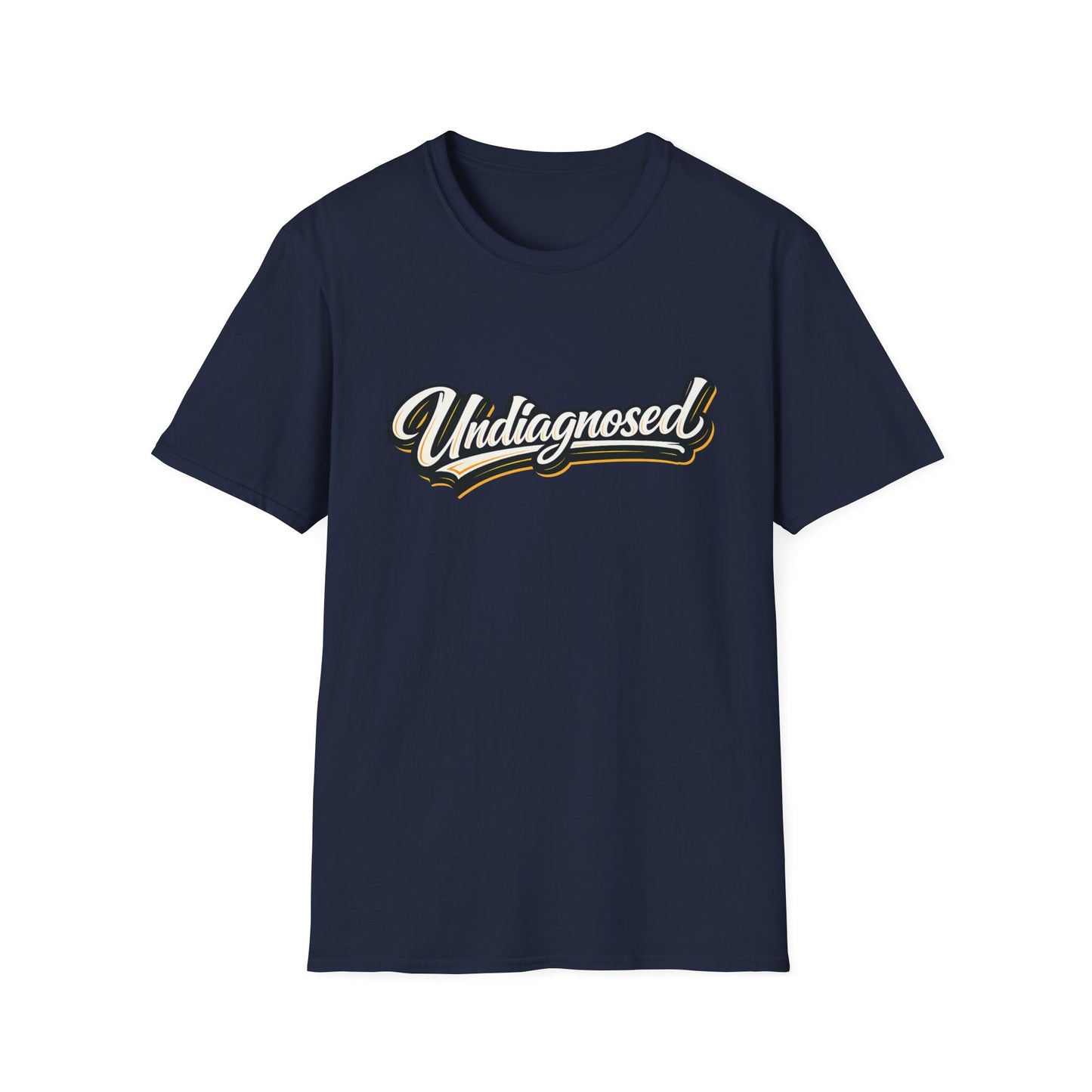 Undiagnosed Script T-Shirt — Awareness Graphic Tee