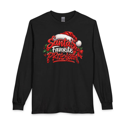 Santa's Favorite Problem Long Sleeve Tee