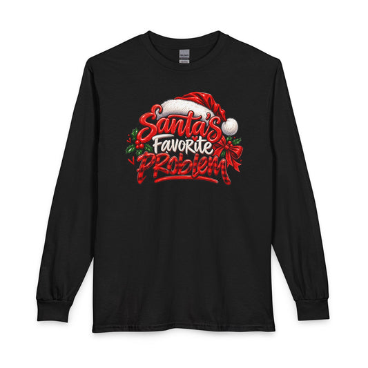 Santa's Favorite Problem Long Sleeve Tee