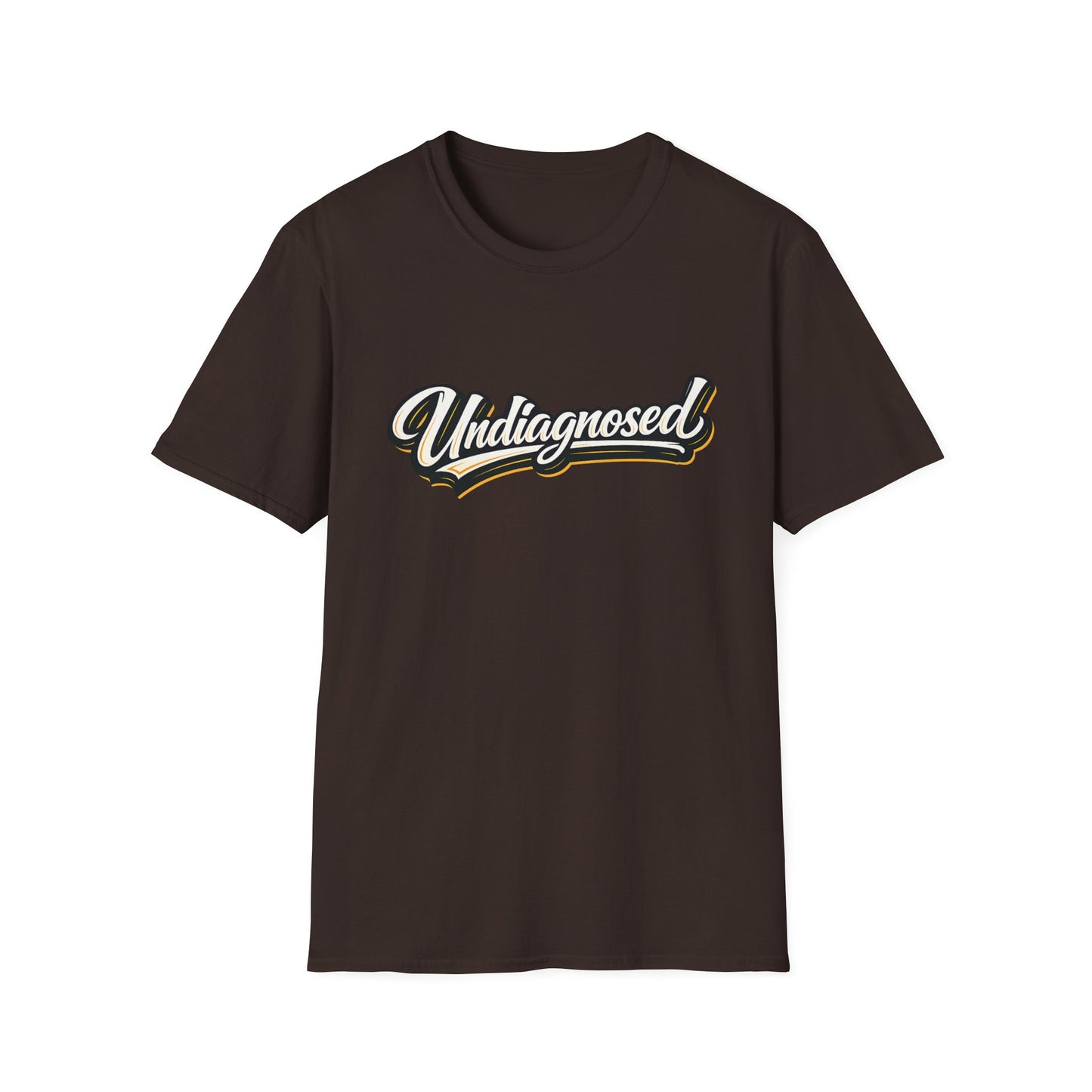 Undiagnosed Script T-Shirt — Awareness Graphic Tee