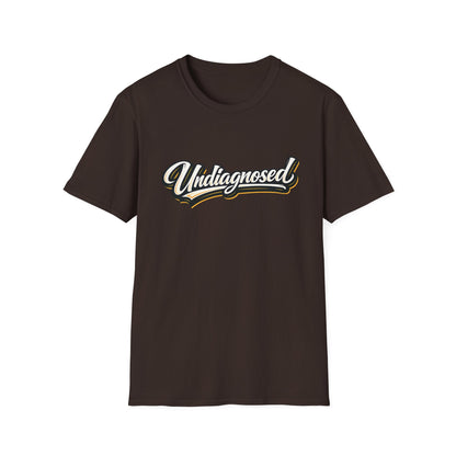 Undiagnosed Script T-Shirt — Awareness Graphic Tee