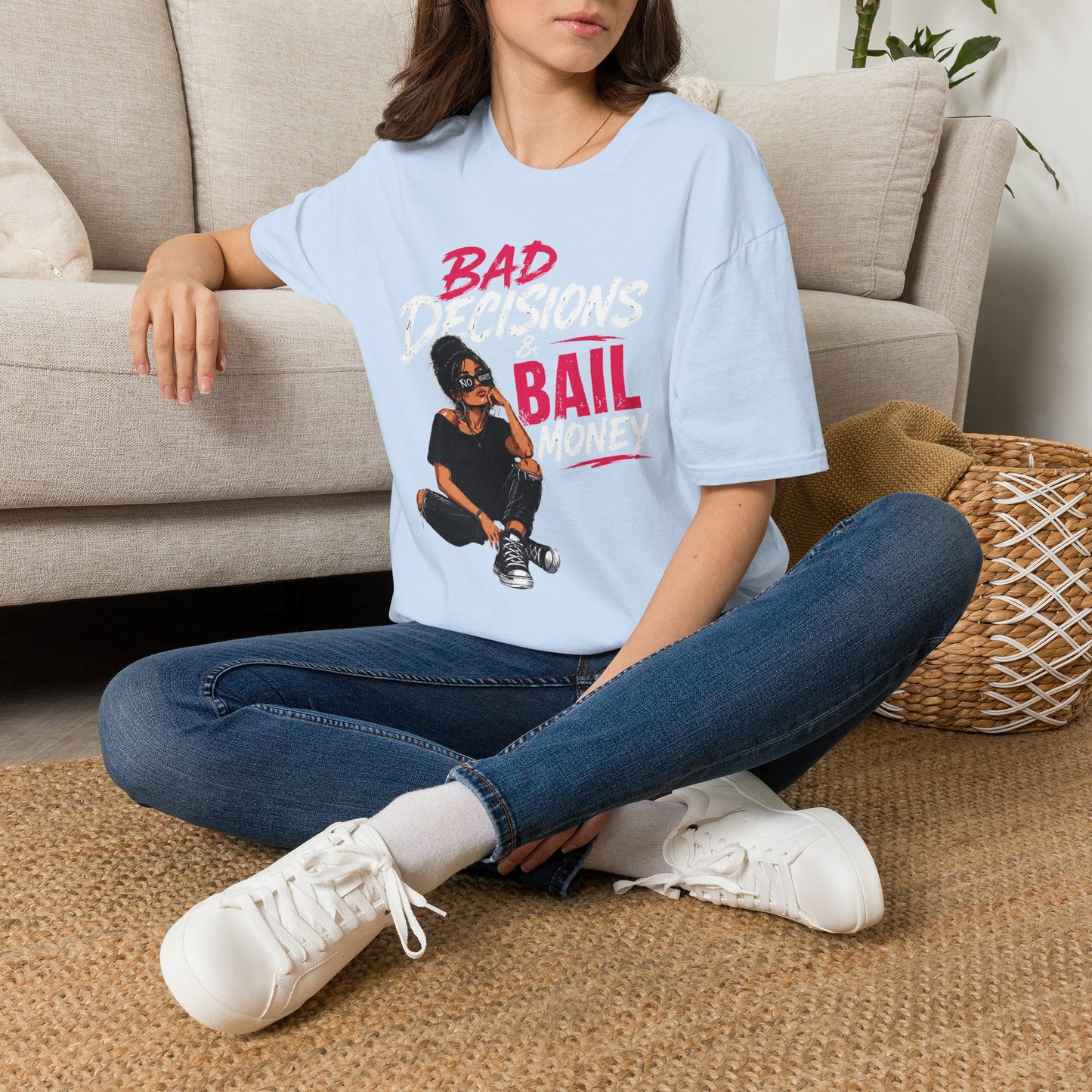 Bad Decisions & Bail Money T-Shirt — Funny Bachelorette Party Tee