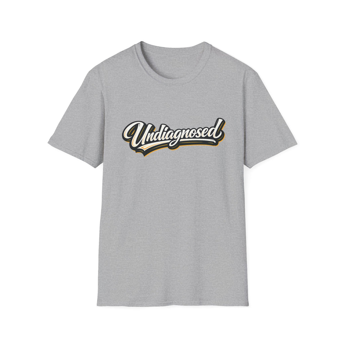 Undiagnosed Script T-Shirt — Awareness Graphic Tee