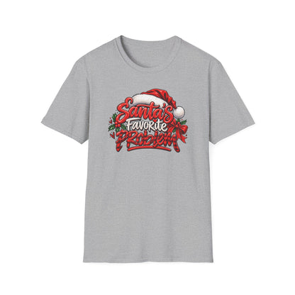 Santa’s Favorite Problem T-Shirt — Funny Holiday Christmas Tee