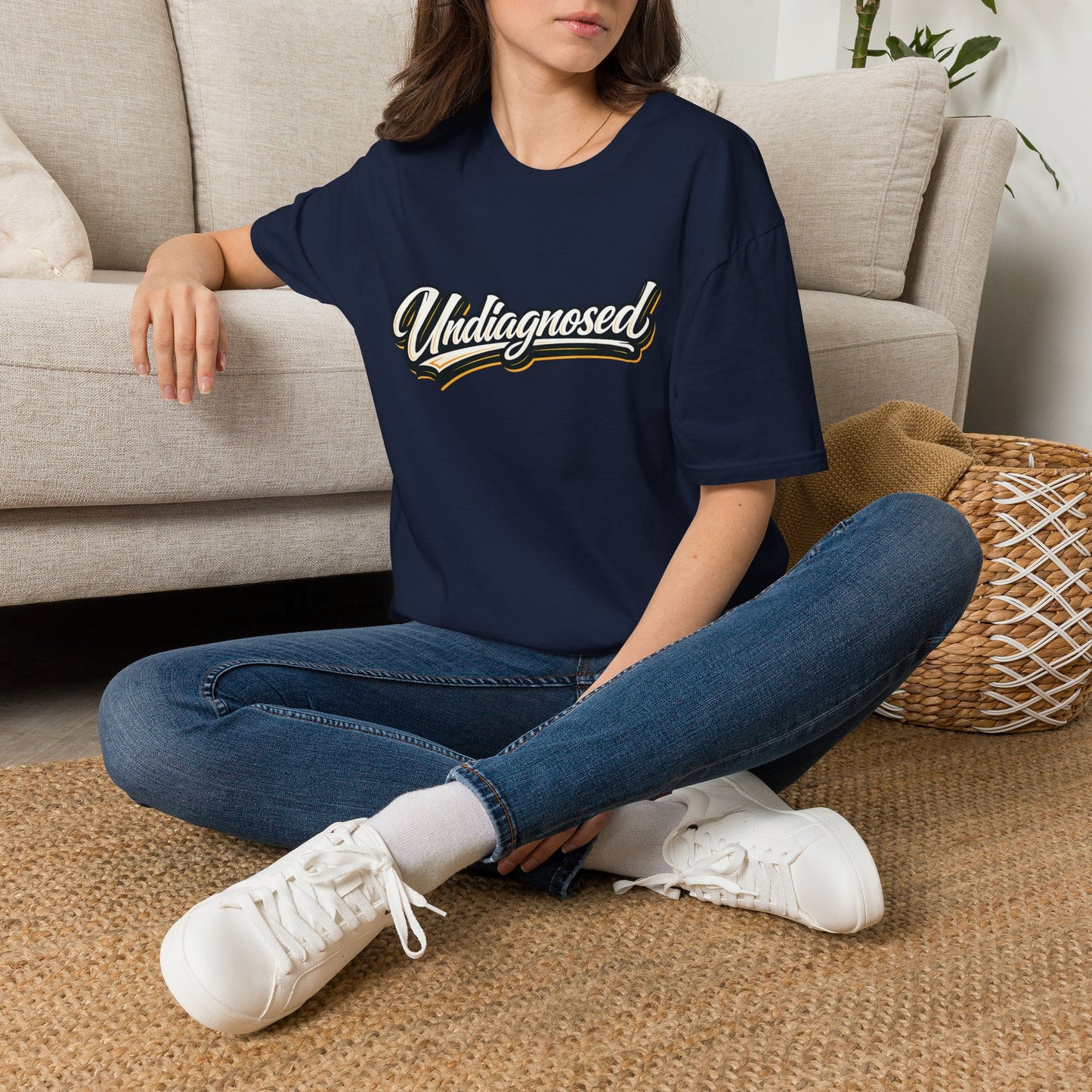 Undiagnosed Script T-Shirt — Awareness Graphic Tee