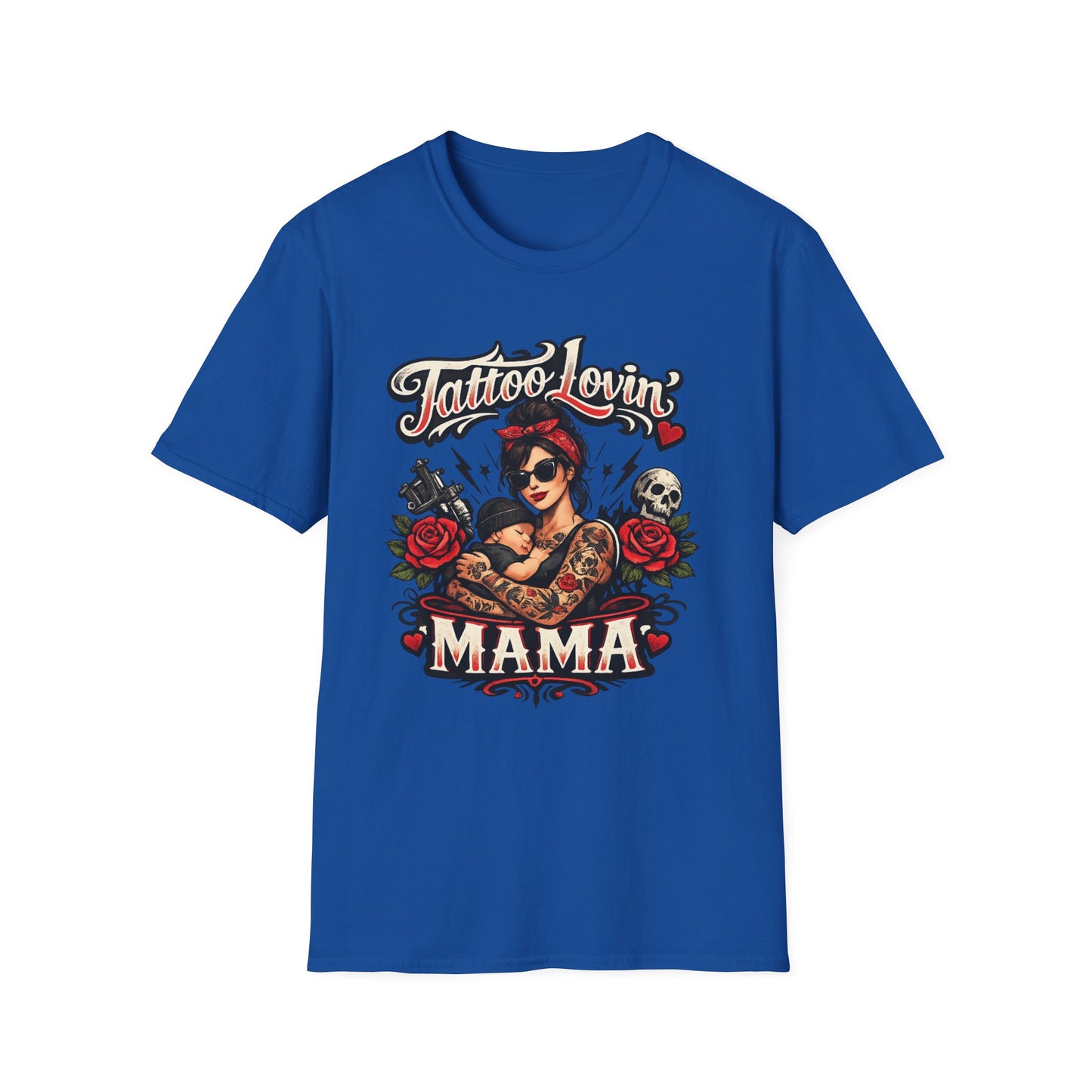 Tattoo Lovin' Mama T-Shirt — Retro Rockabilly Tattoo Mom Tee