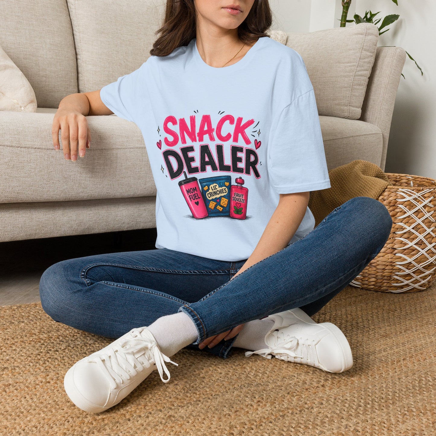 Snack Dealer T‑Shirt — Funny Candy & Chips Lover Tee