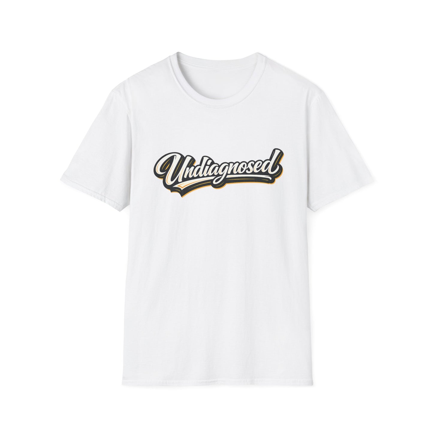 Undiagnosed Script T-Shirt — Awareness Graphic Tee