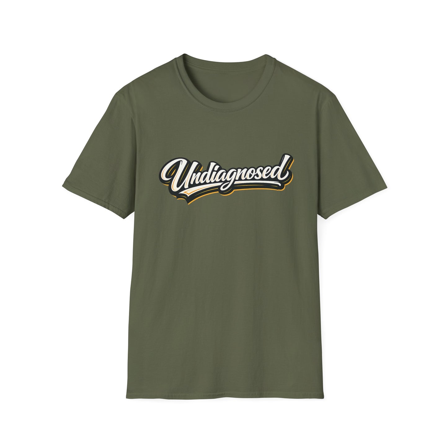 Undiagnosed Script T-Shirt — Awareness Graphic Tee