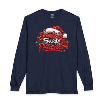 Santa's Favorite Problem Long Sleeve Tee