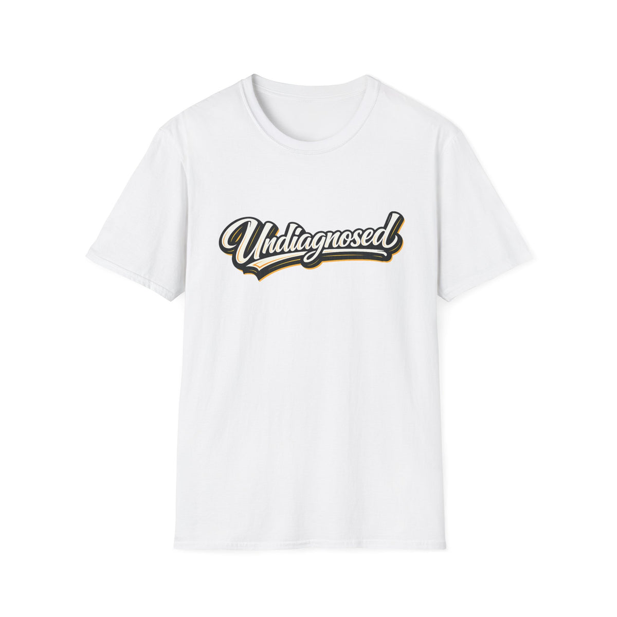 Undiagnosed Script T-Shirt — Awareness Graphic Tee