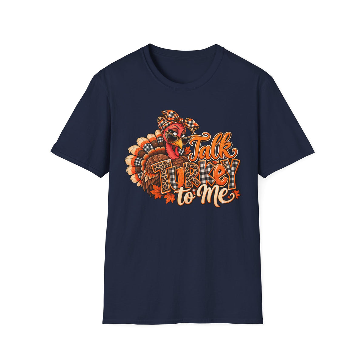 Talk Turkey to Me T-Shirt — Funny Thanksgiving Turkey Graphic Tee