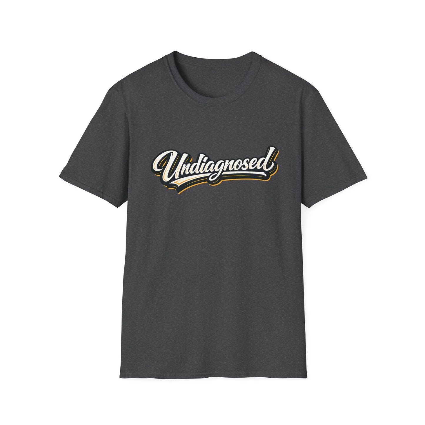 Undiagnosed Script T-Shirt — Awareness Graphic Tee
