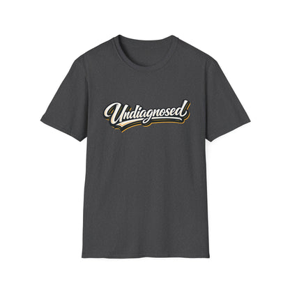 Undiagnosed Script T-Shirt — Awareness Graphic Tee