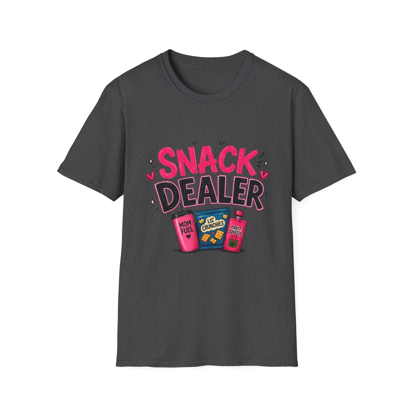 Snack Dealer T‑Shirt — Funny Candy & Chips Lover Tee