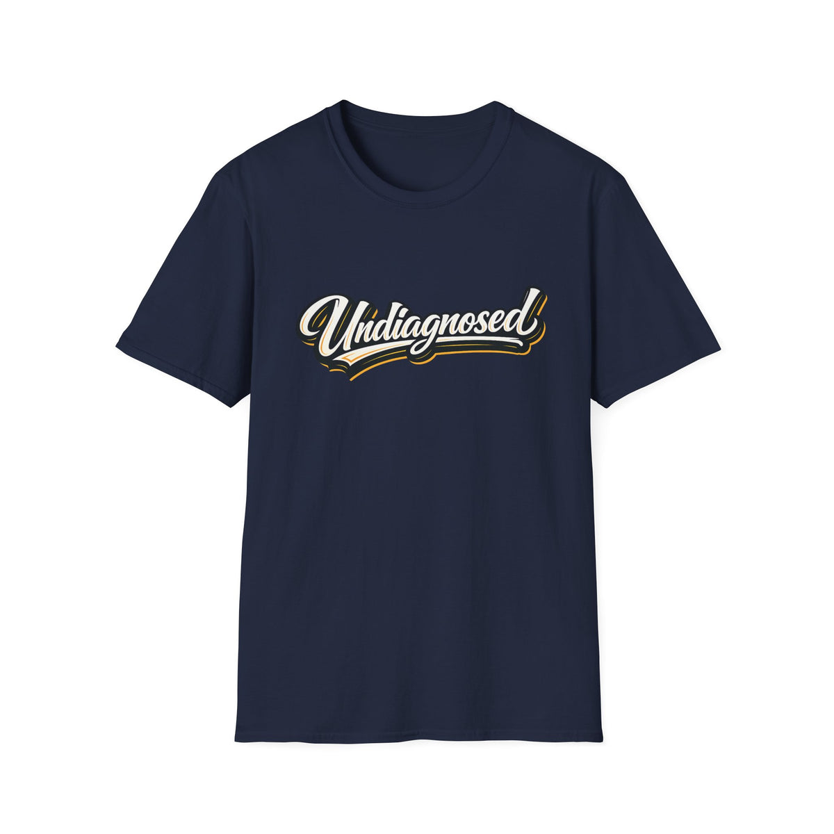 Undiagnosed Script T-Shirt — Awareness Graphic Tee