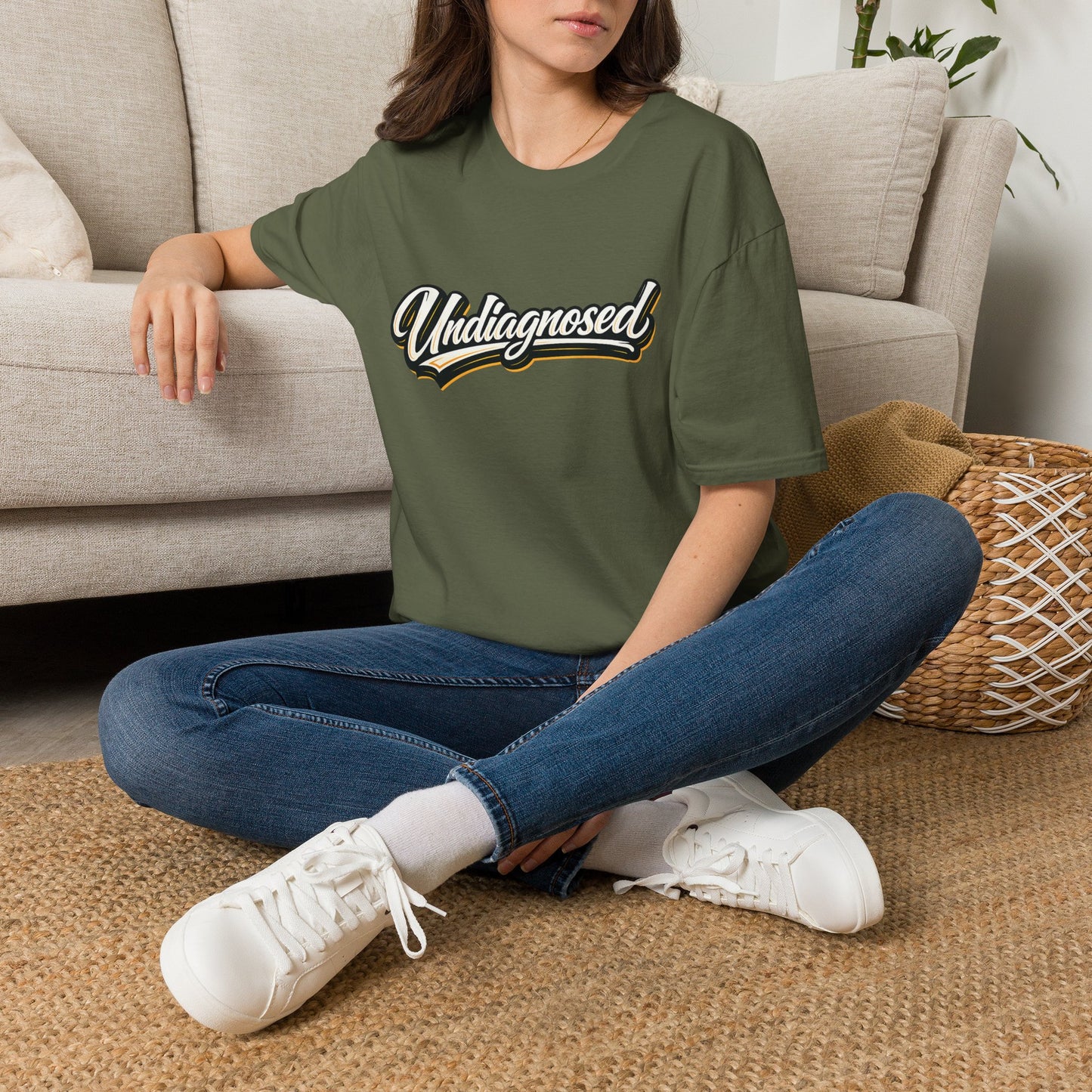 Undiagnosed Script T-Shirt — Awareness Graphic Tee