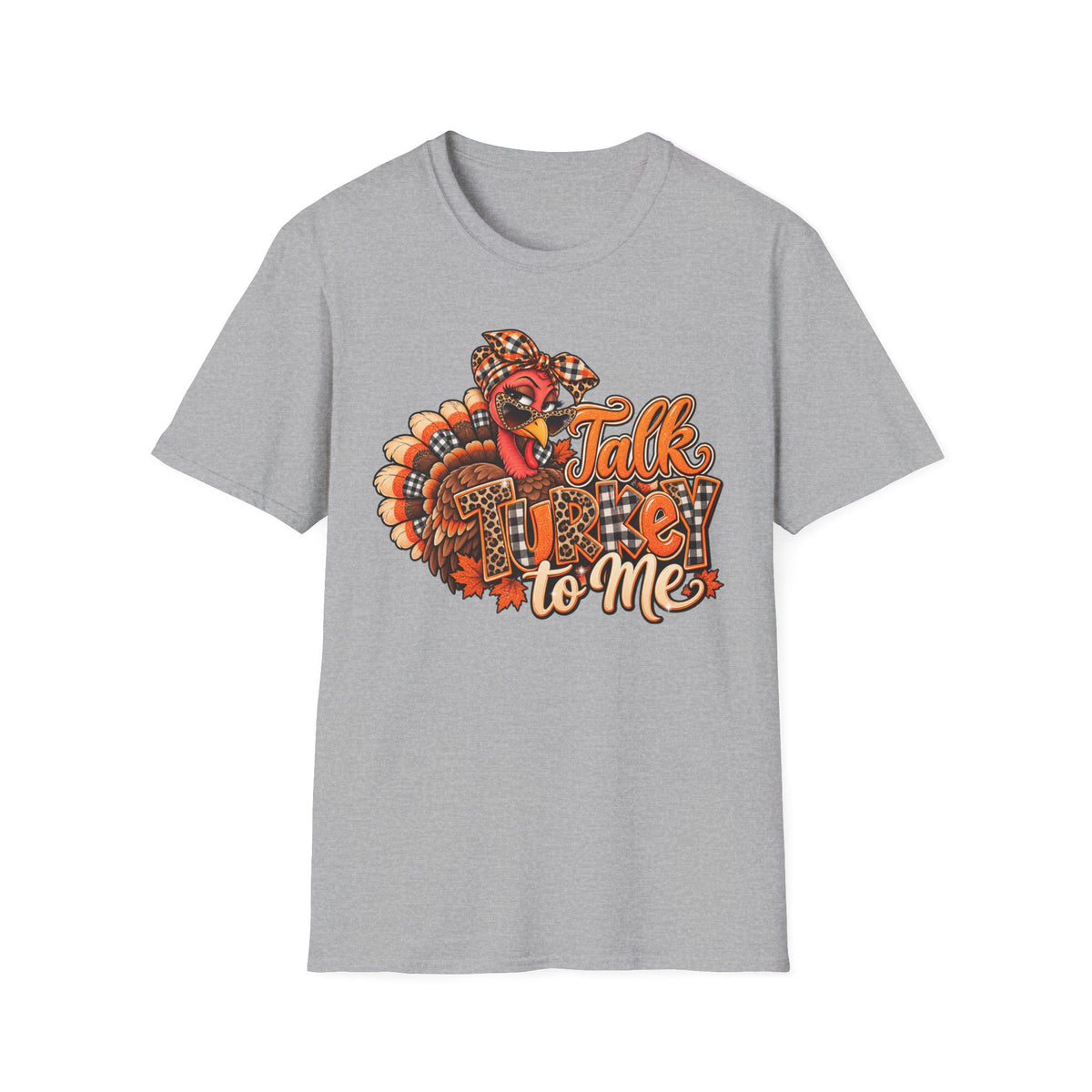 Talk Turkey to Me T-Shirt — Funny Thanksgiving Turkey Graphic Tee