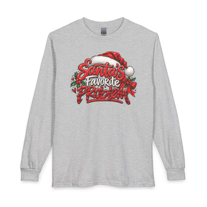 Santa's Favorite Problem Long Sleeve Tee