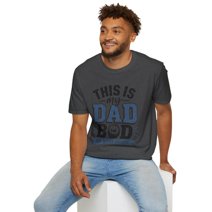 Dad Bod T-Shirt — "This Is My Dad Bod No Apologies" Vintage Father’s Day Tee