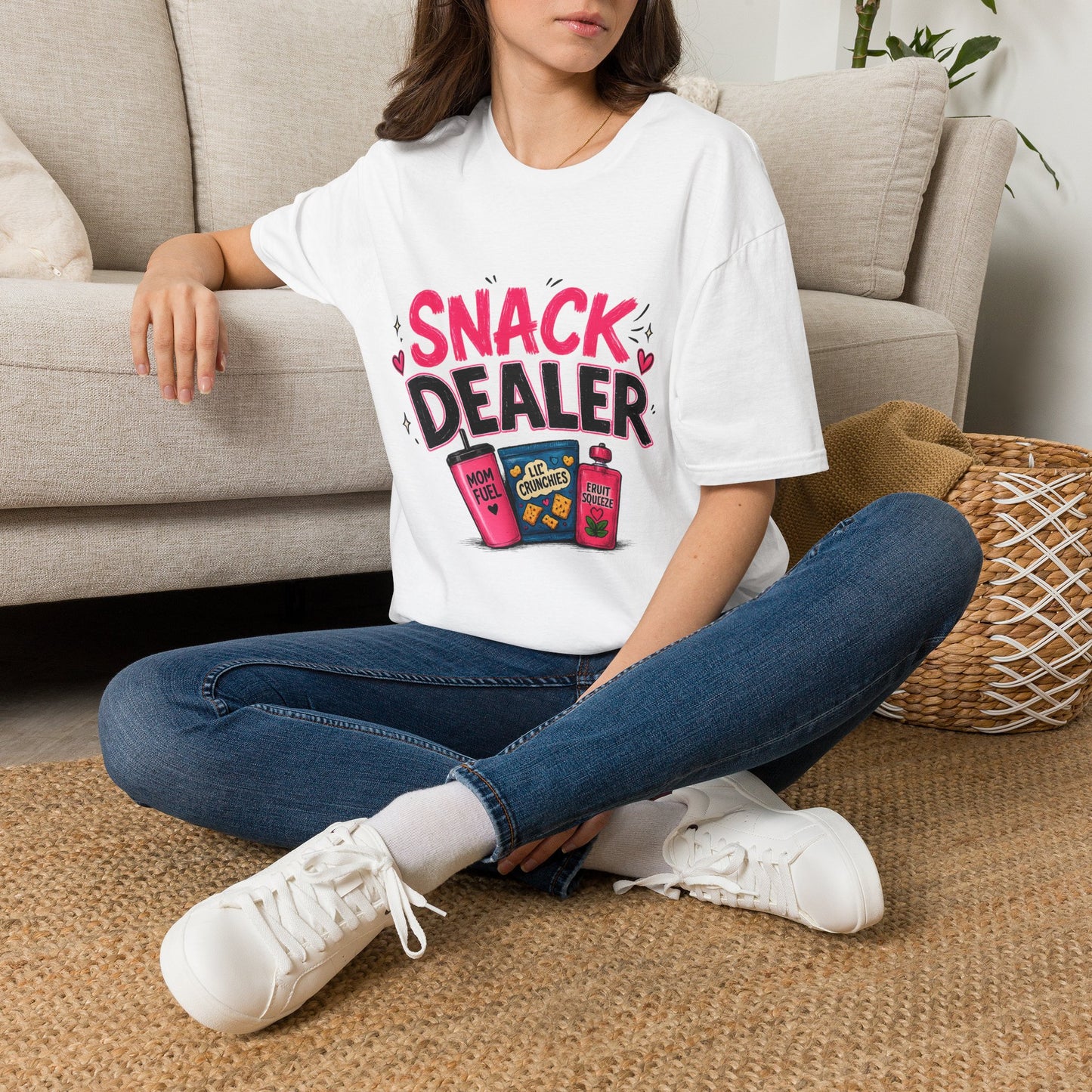 Snack Dealer T‑Shirt — Funny Candy & Chips Lover Tee