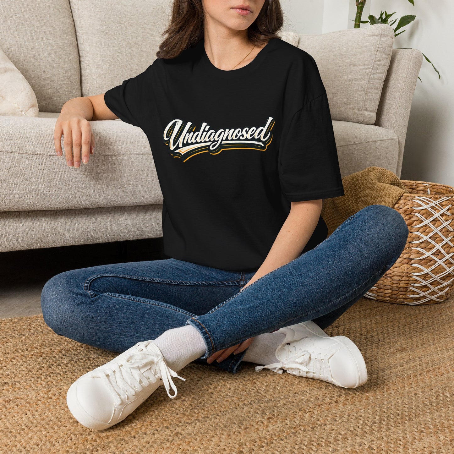 Undiagnosed Script T-Shirt — Awareness Graphic Tee