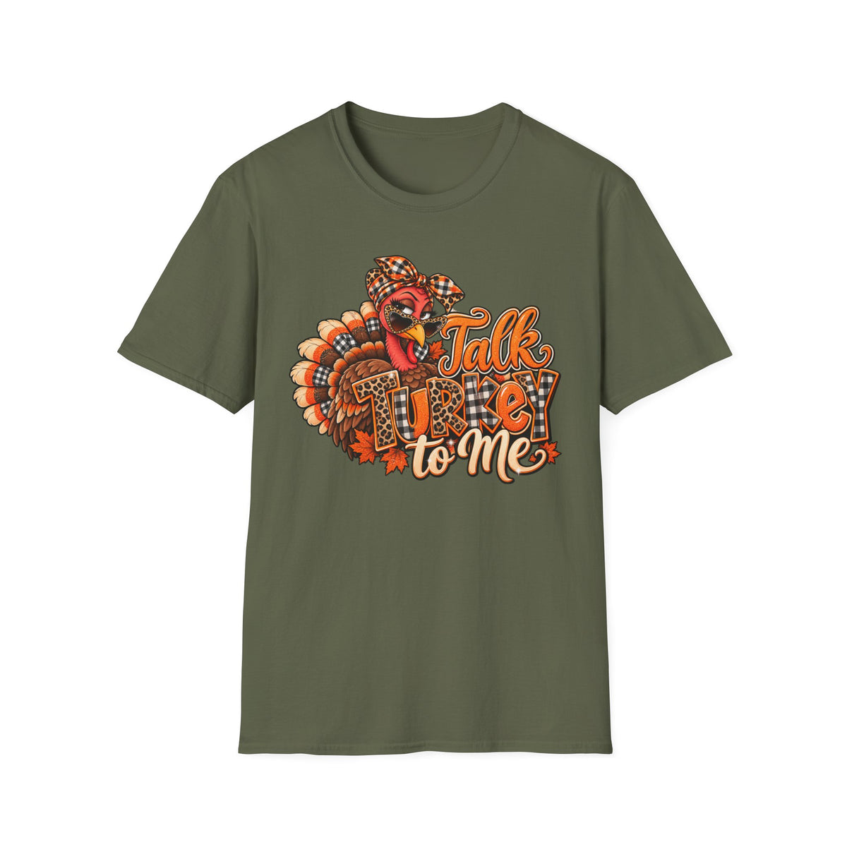 Talk Turkey to Me T-Shirt — Funny Thanksgiving Turkey Graphic Tee