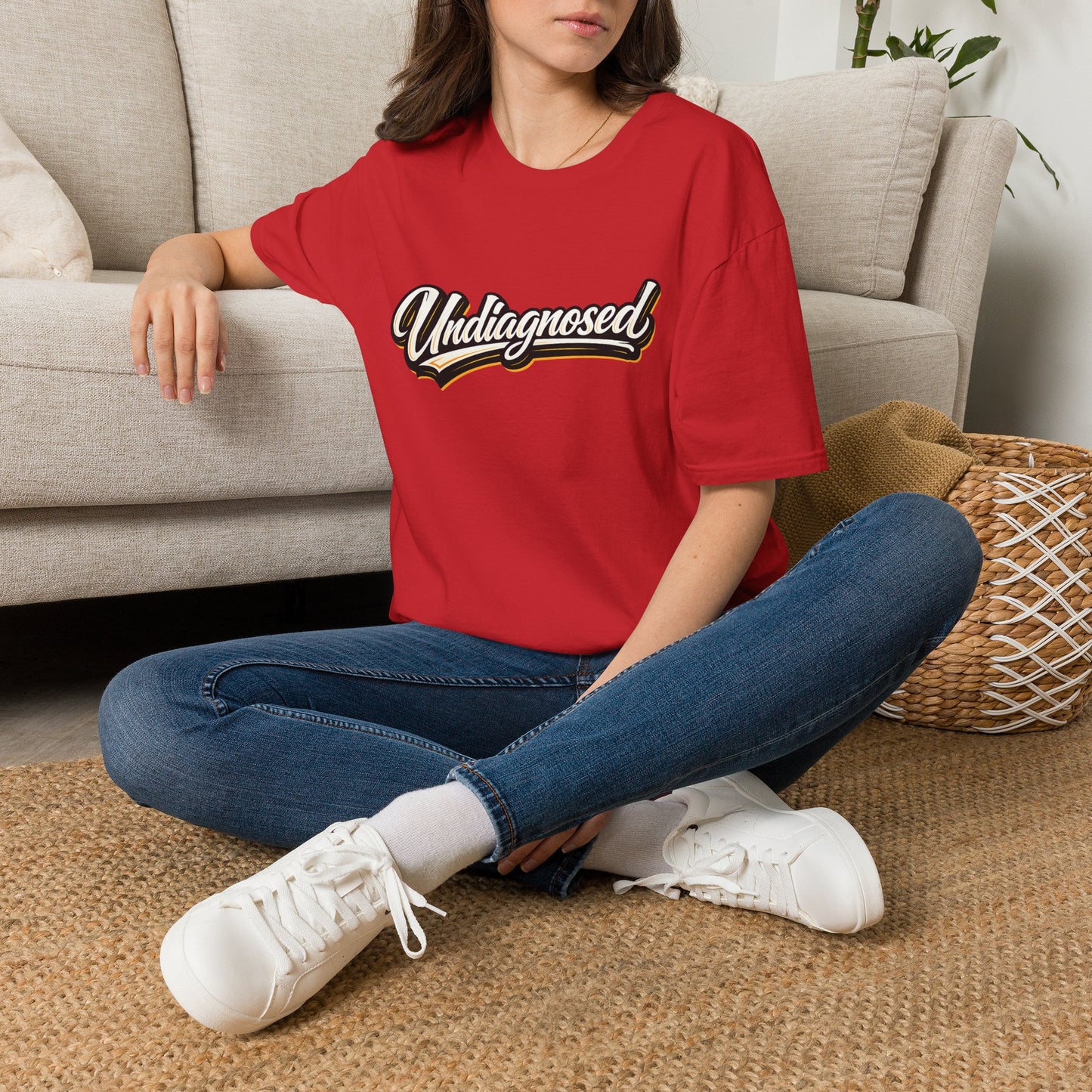 Undiagnosed Script T-Shirt — Awareness Graphic Tee