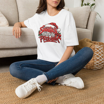 Santa’s Favorite Problem T-Shirt — Funny Holiday Christmas Tee