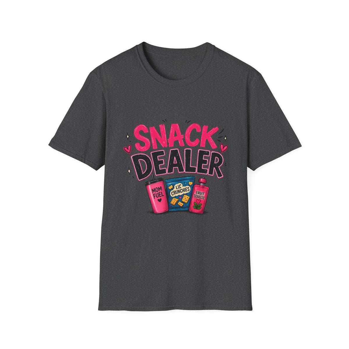 Snack Dealer T‑Shirt — Funny Candy & Chips Lover Tee