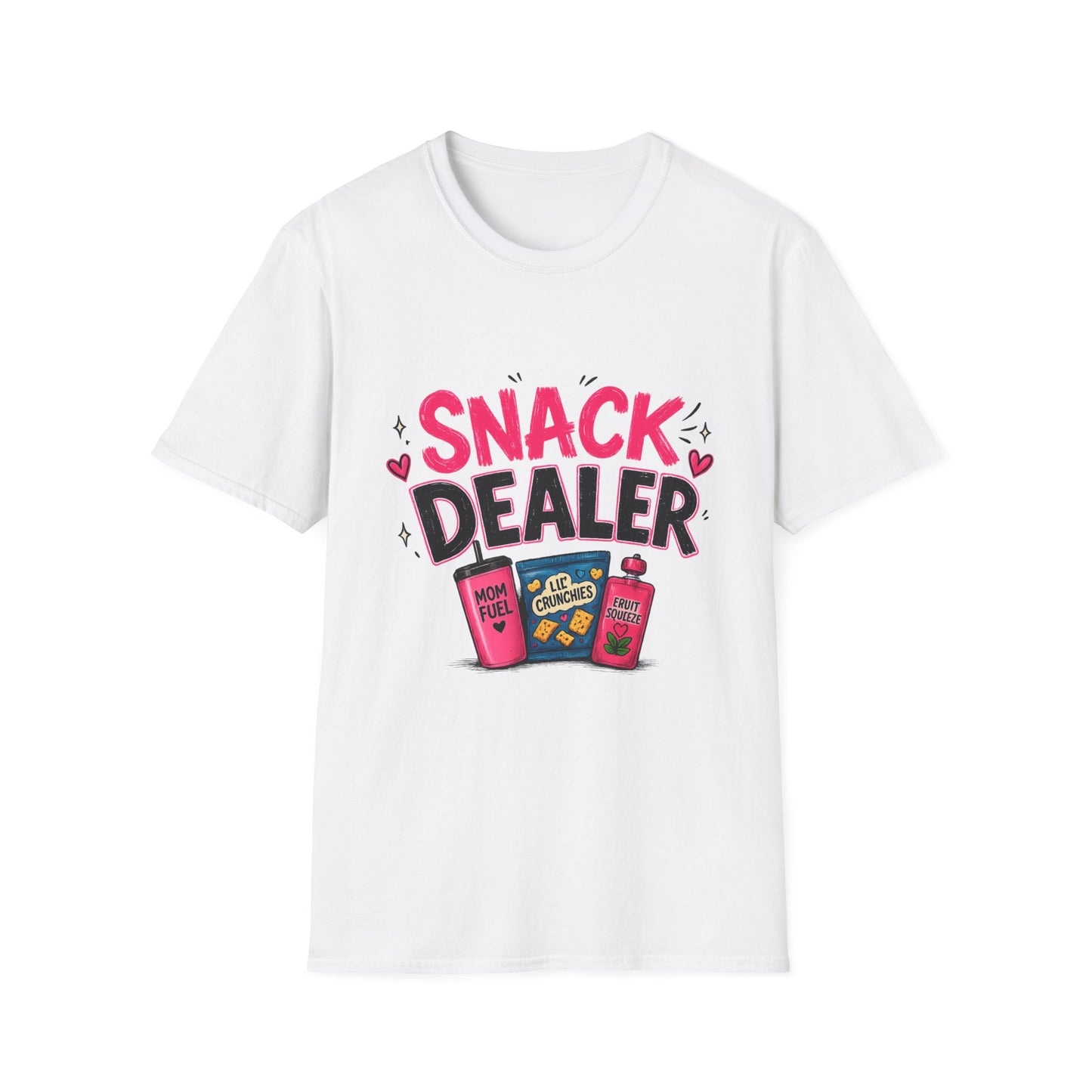 Snack Dealer T‑Shirt — Funny Candy & Chips Lover Tee